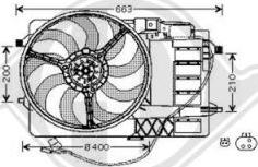 Diederichs DCL1041 - Вентилятор, охлаждение двигателя autodnr.net