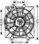 Diederichs DCL1200 - Вентилятор, охолодження двигуна autocars.com.ua