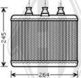 Diederichs DCM1036 - Теплообмінник, опалення салону autocars.com.ua