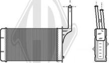 Diederichs DCM1175 - Теплообмінник, опалення салону autocars.com.ua