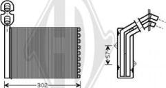 Diederichs DCM1249 - Теплообменник, отопление салона autodnr.net