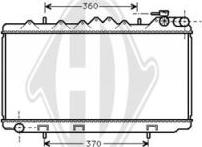 Diederichs DCM1796 - Радіатор, охолодження двигуна autocars.com.ua