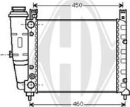 Diederichs DCM1891 - Радіатор, охолодження двигуна autocars.com.ua