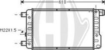 Diederichs DCM1912 - Радіатор, охолодження двигуна autocars.com.ua