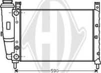 Diederichs DCM1913 - Радіатор, охолодження двигуна autocars.com.ua
