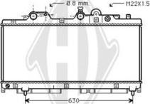 Diederichs DCM1923 - Радіатор, охолодження двигуна autocars.com.ua