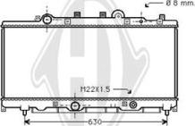 Diederichs DCM1924 - Радіатор, охолодження двигуна autocars.com.ua