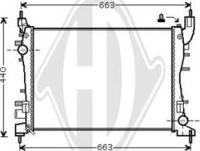 Diederichs DCM1994 - Радіатор, охолодження двигуна autocars.com.ua