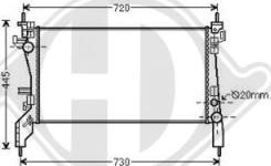 Diederichs DCM2000 - Радіатор, охолодження двигуна autocars.com.ua
