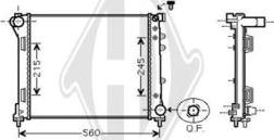 Diederichs DCM2007 - Радіатор, охолодження двигуна autocars.com.ua
