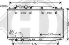 Diederichs DCM2185 - Радиатор, охлаждение двигателя autodnr.net