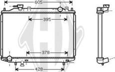 Diederichs DCM2258 - Радиатор, охлаждение двигателя autodnr.net