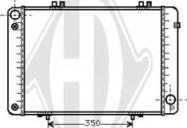 Diederichs DCM2331 - Радіатор, охолодження двигуна autocars.com.ua