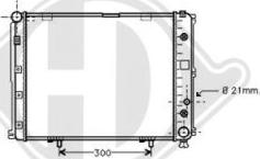 Diederichs DCM2336 - Радиатор, охлаждение двигателя autodnr.net