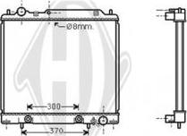Diederichs DCM2499 - Радіатор, охолодження двигуна autocars.com.ua