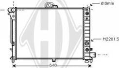 Diederichs DCM2978 - Радіатор, охолодження двигуна autocars.com.ua