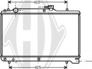 Diederichs DCM3076 - Радіатор, охолодження двигуна autocars.com.ua