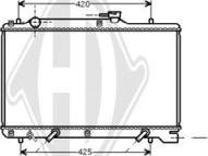 Diederichs DCM3079 - Радіатор, охолодження двигуна autocars.com.ua