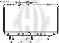 Diederichs DCM3185 - Радіатор, охолодження двигуна autocars.com.ua