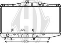 Diederichs DCM3249 - Радіатор, охолодження двигуна autocars.com.ua