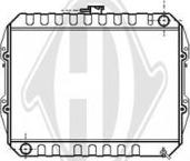 Diederichs DCM3397 - Радіатор, охолодження двигуна autocars.com.ua