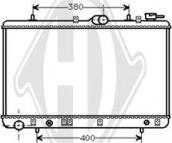 Diederichs DCM3639 - Радиатор, охлаждение двигателя autodnr.net