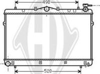 Diederichs DCM3643 - Радіатор, охолодження двигуна autocars.com.ua