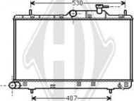 Diederichs DCM3729 - Радіатор, охолодження двигуна autocars.com.ua