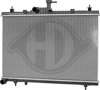 Diederichs DCM3953 - Радиатор, охлаждение двигателя autodnr.net