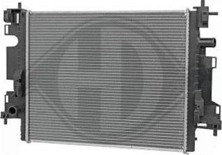 Diederichs DCM3972 - Радиатор, охлаждение двигателя autodnr.net