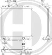 Diederichs DCM3984 - Радіатор, охолодження двигуна autocars.com.ua