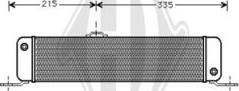 Diederichs DCO1034 - Масляний радіатор, рухове масло autocars.com.ua