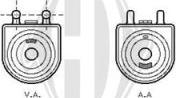 Diederichs DCO1053 - Масляний радіатор, рухове масло autocars.com.ua