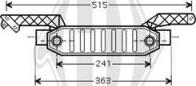 Diederichs DCO1054 - Масляний радіатор, рухове масло autocars.com.ua