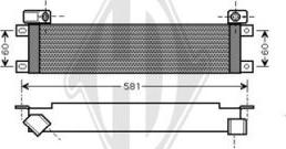Diederichs DCO1060 - Масляний радіатор, рухове масло autocars.com.ua