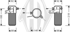 Diederichs DCT1016 - Осушувач, кондиціонер autocars.com.ua