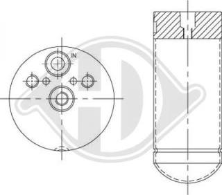 Diederichs DCT1030 - Осушувач, кондиціонер autocars.com.ua