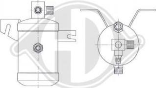 Diederichs DCT1057 - Осушувач, кондиціонер autocars.com.ua