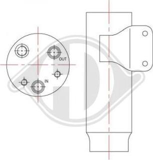 Diederichs DCT1090 - Осушувач, кондиціонер autocars.com.ua