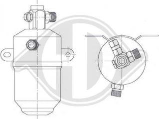 Diederichs DCT1150 - Осушувач, кондиціонер autocars.com.ua