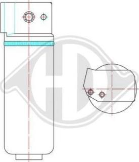 Diederichs DCT1198 - Осушитель, кондиционер autodnr.net