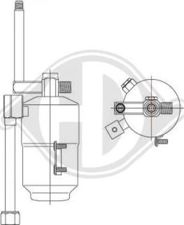 Diederichs DCT1260 - Осушувач, кондиціонер autocars.com.ua