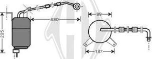 Diederichs DCT1271 - Осушувач, кондиціонер autocars.com.ua