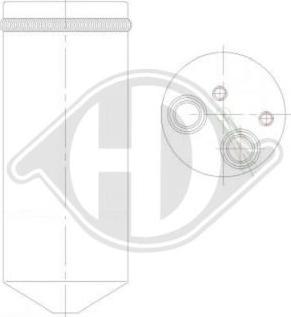 Diederichs DCT1275 - Осушувач, кондиціонер autocars.com.ua