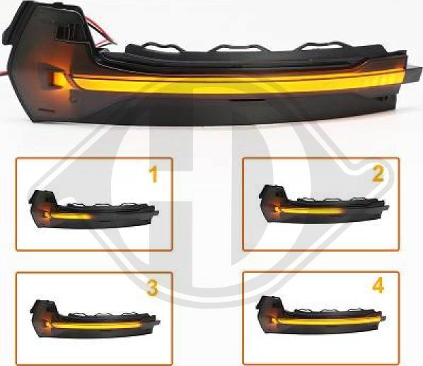 Diederichs LID10419 - Бічний ліхтар, покажчик повороту autocars.com.ua