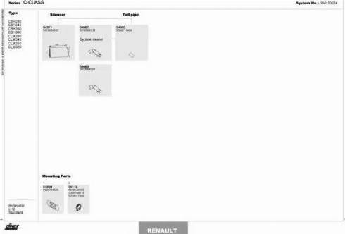 Dinex 164100024 - Система выпуска ОГ autodnr.net