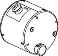 Dinex 21438 - Середній глушник вихлопних газів autocars.com.ua