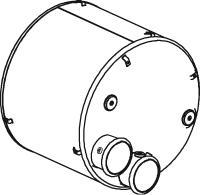 Dinex 21467 - Середній глушник вихлопних газів autocars.com.ua