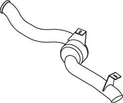 Dinex 21475 - Труба вихлопного газу autocars.com.ua