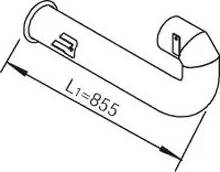 Dinex 21733 - Труба выхлопного газа avtokuzovplus.com.ua